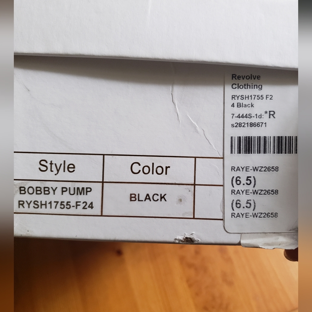 Bobby Pump By RAYE Size 6.5 - Picture 5 of 5